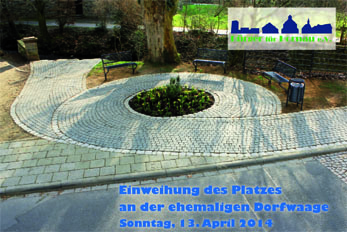 Festschrift Platz an der ehemaligen Hornauer Dorfwaage