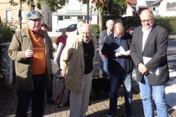 Ortsteilbegehung in Kelkheim-Hornau 2015