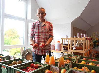 Obstbauer Uwe Struck