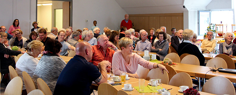 Jürgen Leber als Goethe kam beim Publikum in Kelkheim-Hornau gut an