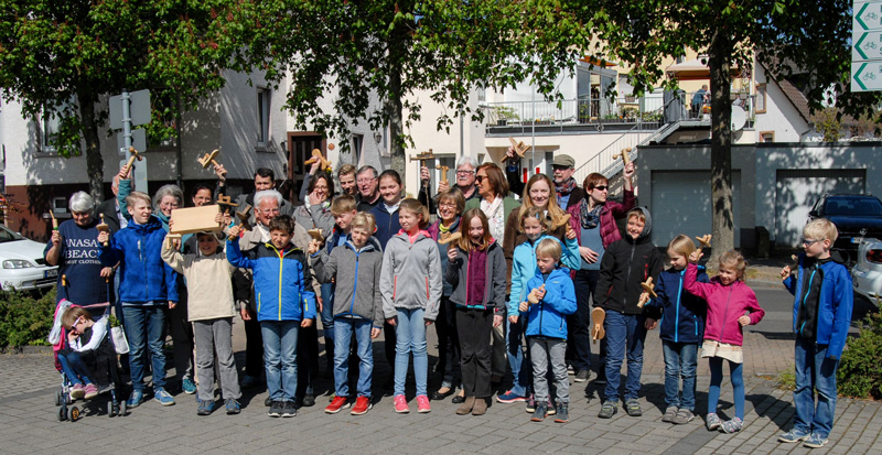 Osterklappern 2017 in Kelkheim-Hornau
