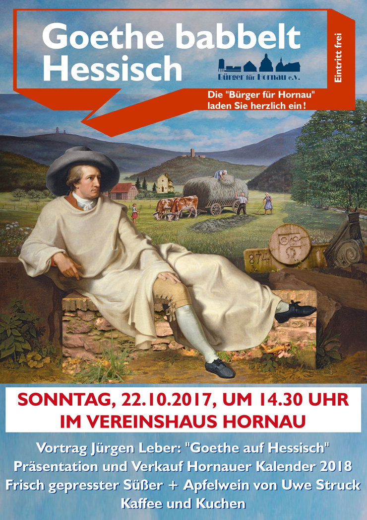 Plakat Horner Gebabbel 2017