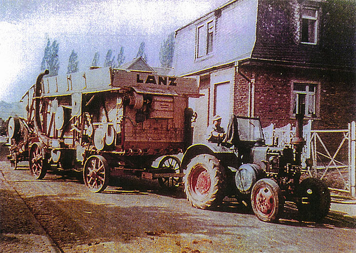 Foto Mähdrescher Lanz in Kelkheim-Hornau