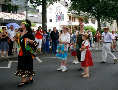 Brasilianisches Temperament beim Festumzumg